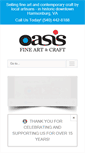 Mobile Screenshot of oasisartgallery.org